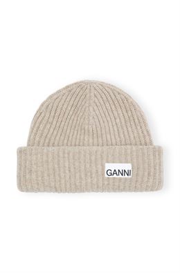 GANNI BEANIE BRASILIENSK SAND